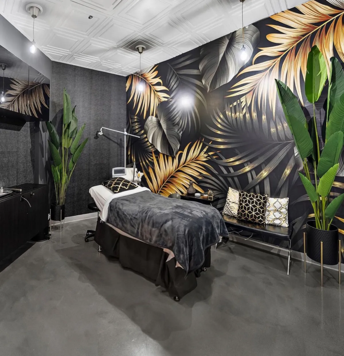 The palm room at Dr Refresh
